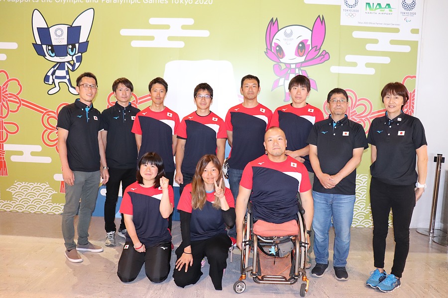 2019 FISA International Para Rowing Regattaに向けて出発