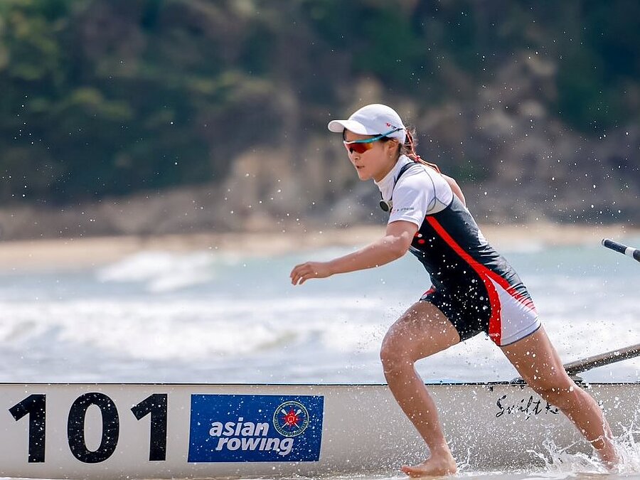 2025 Asian Rowing Beach Sprint Finals、女子ソロ銀メダル、女子ダブル銅メダル