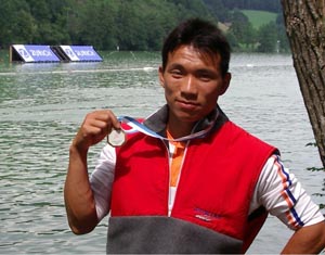 メダル獲得の武田選手