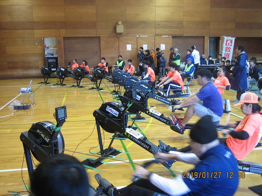 第31回全国マシンローイング横浜B大会 兼 第14回室内ボート競漕大会