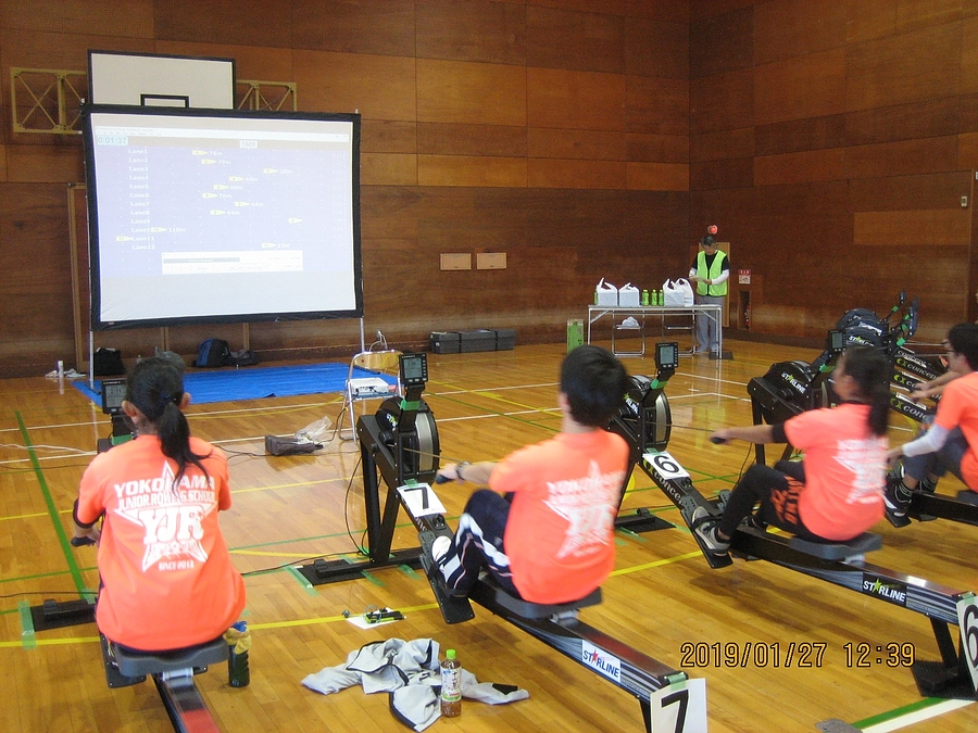 第31回全国マシンローイング横浜B大会 兼 第14回室内ボート競漕大会