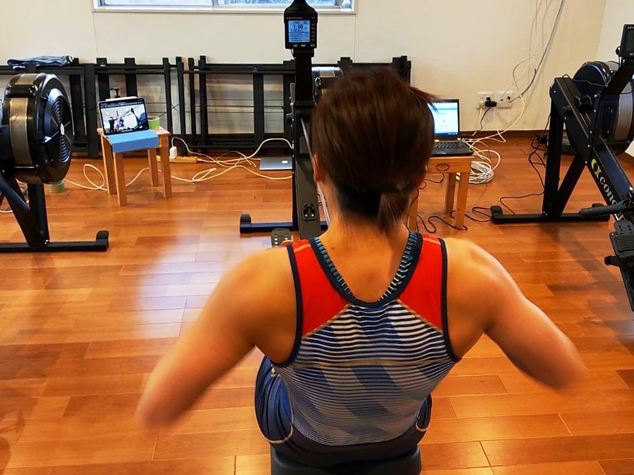 2022 ASIAN ROWING VIRTUAL INDOOR CHAMPIONSHIPSで西原佳選手が優勝