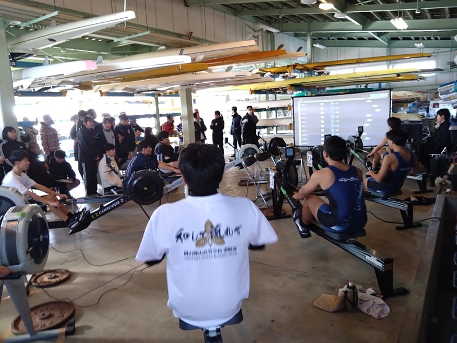 第36回全国インドアローイング岡山県B大会