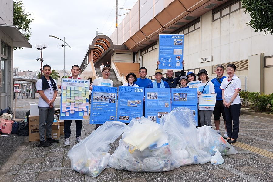 Clean Water Project 2026 第2回－清掃イベント「みんなでキレイな戸田ボートコースに!」を実施しました－