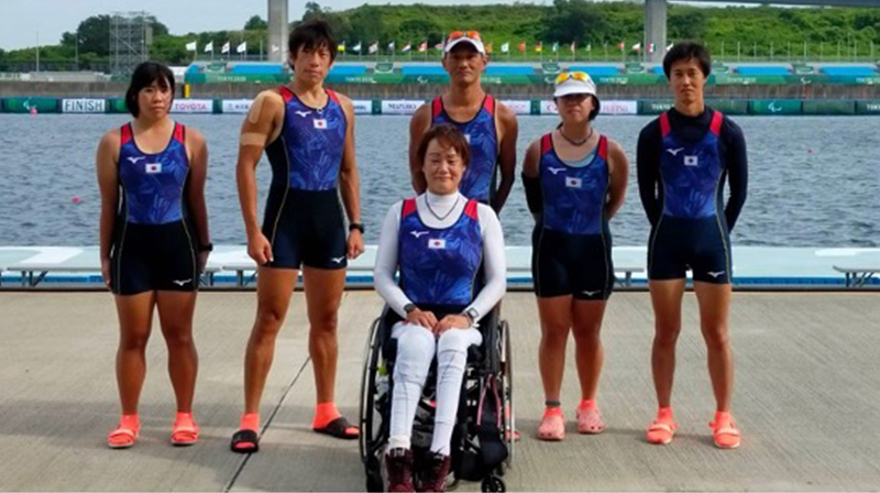 東京パラ大会・パラローイング日本代表選手も参加！