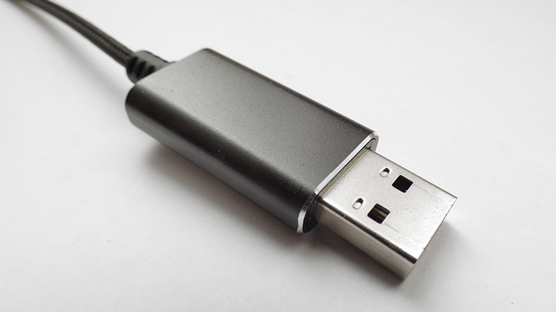 USB タイプB - タイプAケーブル